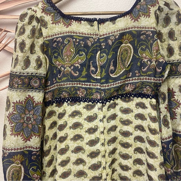 Vintage Gunne Sax Paisley prairie dress. - Picture 5 of 5